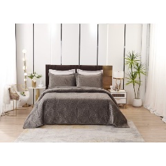 Изображение товара Покрывало с наволочками SOFI DE MARKO Ариэль (серый), 240x280