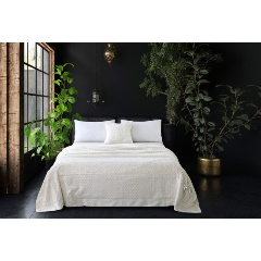 Изображение товара Покрывало Sofi de Marko Аврил 220х240 молочный искусственный мех