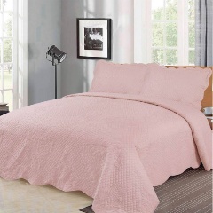 Изображение товара Покрывало Sofi de Marko Барбара пудра 230х250 см хлопок вискоза