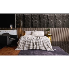 Изображение товара Покрывало Sofi de Marko Эрнесто 220х240 из искусственного меха серое