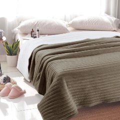 Изображение товара Покрывало Sofi de Marko Либерти шоколадный размер 160х220 см