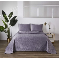 Изображение товара Покрывало Sofi de Marko Саванна стоун 160x220 см хлопок вискоза дизайн