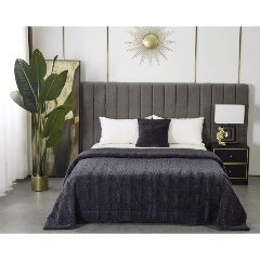 Изображение товара Покрывало SOFI DE MARKO Теодор, антрацит, 160х220