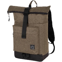 Изображение товара Современный городской рюкзак Polar П17008 хаки с водоотталкивающей пропиткой и вместительным отделе