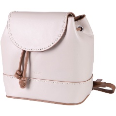 Изображение товара Женский рюкзак Polar 2601 из эко-кожи белый универсальный стильный