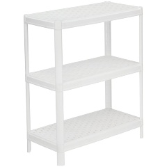 Изображение товара Этажерка пластиковая IDEA АРМАДА 3 секции 59х28.5х71 см белая