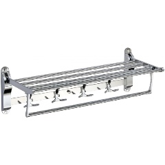 Изображение товара Полка для полотенец Savol S-006099 хром настенная откидная 60 см