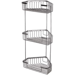 Изображение товара Полка металлическая угловая D-Lin D201306, хром