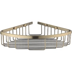 Изображение товара Полка металлическая угловая Rose RW11Q, бронза