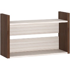 Изображение товара Полка навесная МЭРДЭС ПКЛ-О ШК Шамони-Ч/Карамель