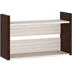 Изображение товара Полка навесная МЭРДЭС ПКЛ-О ВК Венге/Карамель