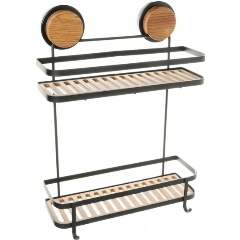 Изображение товара Полка прямая двухэтажная Fixsen MAGIC FX-950B-2