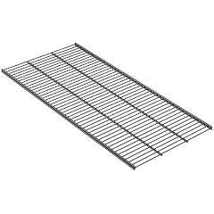 Изображение товара Полка сетчатая ПРАКТИК Home GSh 90х40 графит