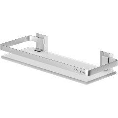 Изображение товара Полка стеклянная AM.PM, алюминий A7454222