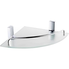 Изображение товара Полка стеклянная угловая D-Lin D264330, хром