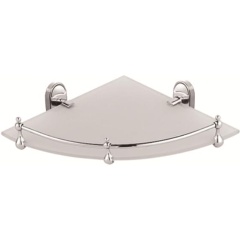 Изображение товара Полка стеклянная угловая D-Lin D264700, хром