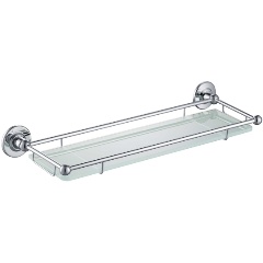 Изображение товара Полка Timo Nelson 150072/00 хром в ванну стеклянная