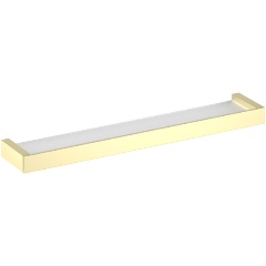 Изображение товара Стеклянная полка для ванной Timo Petruma 15272/17 с латунными держателями