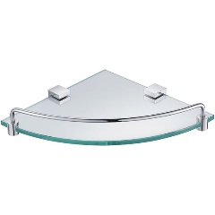 Изображение товара Полка Timo Selene 10073/00 хром в ванную стеклянная