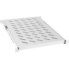 Изображение товара Полка выдвижная Cabeus JE05-1000 700мм для шкафов и стоек глубиной 1000 мм серый