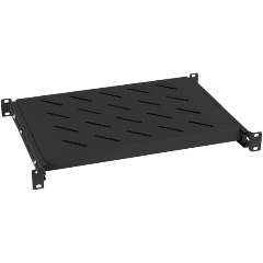 Изображение товара Полка выдвижная Cabeus JE05-600-BK 300мм для шкафов и стоек глубиной 600 мм черный