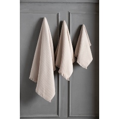 Изображение товара Полотенце Arya Eliga Бежевое, 40х60