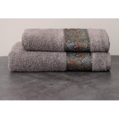 Изображение товара Махровое полотенце Sofi de Marko Hamlet 50х90 кофе высокое качество