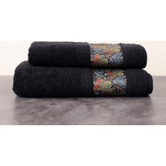 Изображение товара Полотенце махровое Sofi de Marko Hamlet 70х140, черное