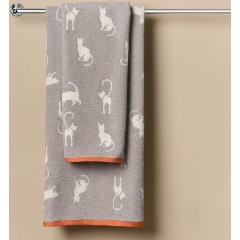 Изображение товара Полотенце махровое SOFI DE MARKO Kitty (серое) 50х90