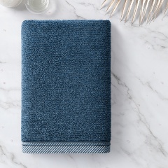 Изображение товара Полотенце махровое VEROSSA Fjord, Темно-лазурный, 70х140