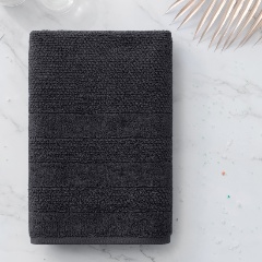 Изображение товара Махровое полотенце Verossa Milano 50x90, 500 г/кв.м, черное, Россия