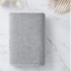 Изображение товара Полотенце махровое VEROSSA Unico, Холодный Серый, 100х150