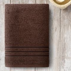 Изображение товара Полотенце Самойловский Текстиль 70/140 Верона, темно-коричневый