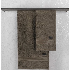 Изображение товара Полотенце Sofi de Marko Carlos кофе 50x90 см гипоаллергенный хлопок