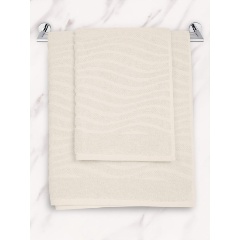 Изображение товара Махровое полотенце Sofi de Marko Jasmine 50х70 кремовое хлопковое качество