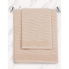 Изображение товара Полотенце махровое Sofi de Marko Jasmine 50х70 светло-бежевое