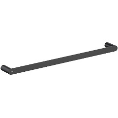 Изображение товара Полотенцедержатель AQUATEK AQ4414MB ЛИРА 600 мм матовый черный из нержавейки
