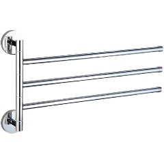 Изображение товара Полотенцедержатель D-Lin D254100 хром настенный для ванной