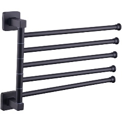 Изображение товара Полотенцедержатель FASHUN A2615-7, чёрный