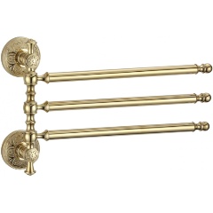 Изображение товара Полотенцедержатель Savol поворотный (3-ой) S-005803B золото