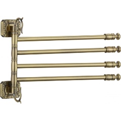 Изображение товара Полотенцедержатель Savol поворотный (4-ой) S-006404 бронза