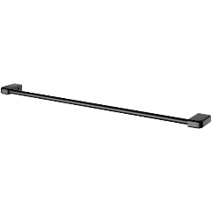 Изображение товара Полотенцедержатель WONZON & WOGHAND черный матовый настенный латунь