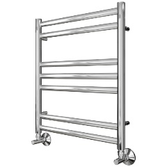 Изображение товара Полотенцесушитель водяной Aquatek Оберон П7 500х600 мм, подключение нижнее/диагональное, сверхпрочная нержавеющая сталь AISI 304L