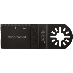 Изображение товара Полотно для реноватора FIT HQ 37904, пильное фрезерованное ступенчатое, CrV сталь, 32,5 мм х 0,6 мм