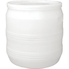 Изображение товара Бочка ПОЛОЦКПЛАСТ п/э 35л с крышкой цв. неокрашенный