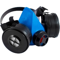 Изображение товара Полумаска противогазоаэрозольная РЕМОКОЛОР АМ-60 22-0-101 универсальная защита