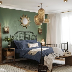 Изображение товара Полутораспальный комплект постельного белья Самойловский Текстиль Сапфир с наволочками 70х70