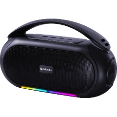 Изображение товара Портативная колонка DEFENDER Beatbox 12 12Вт Bluetooth FM MicroSD USB микрофон цвет черный