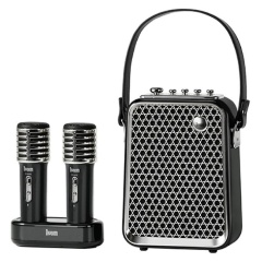 Изображение товара Портативная колонка с двумя микрофонами Divoom SongBird-HQ 2, черный