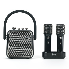 Изображение товара Портативная колонка с двумя микрофонами Divoom Songbird-SE, черный